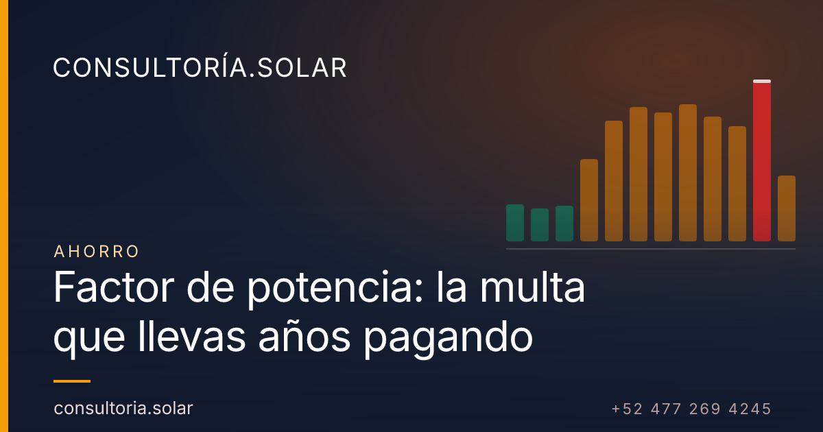 Banco de capacitores instalado en un tablero industrial para corregir el factor de potencia